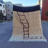 Moroccan Azilal handmade rug