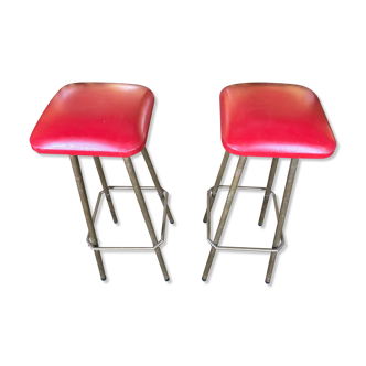 Pair of vintage bar stools 1970