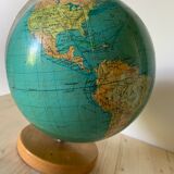 Globe terrestre vintage