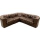 Swiss dark brown patchwork modulair DS-11 sofa by the Desede Design team for DeSede, 1970s