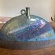 Handcrafted raku vase