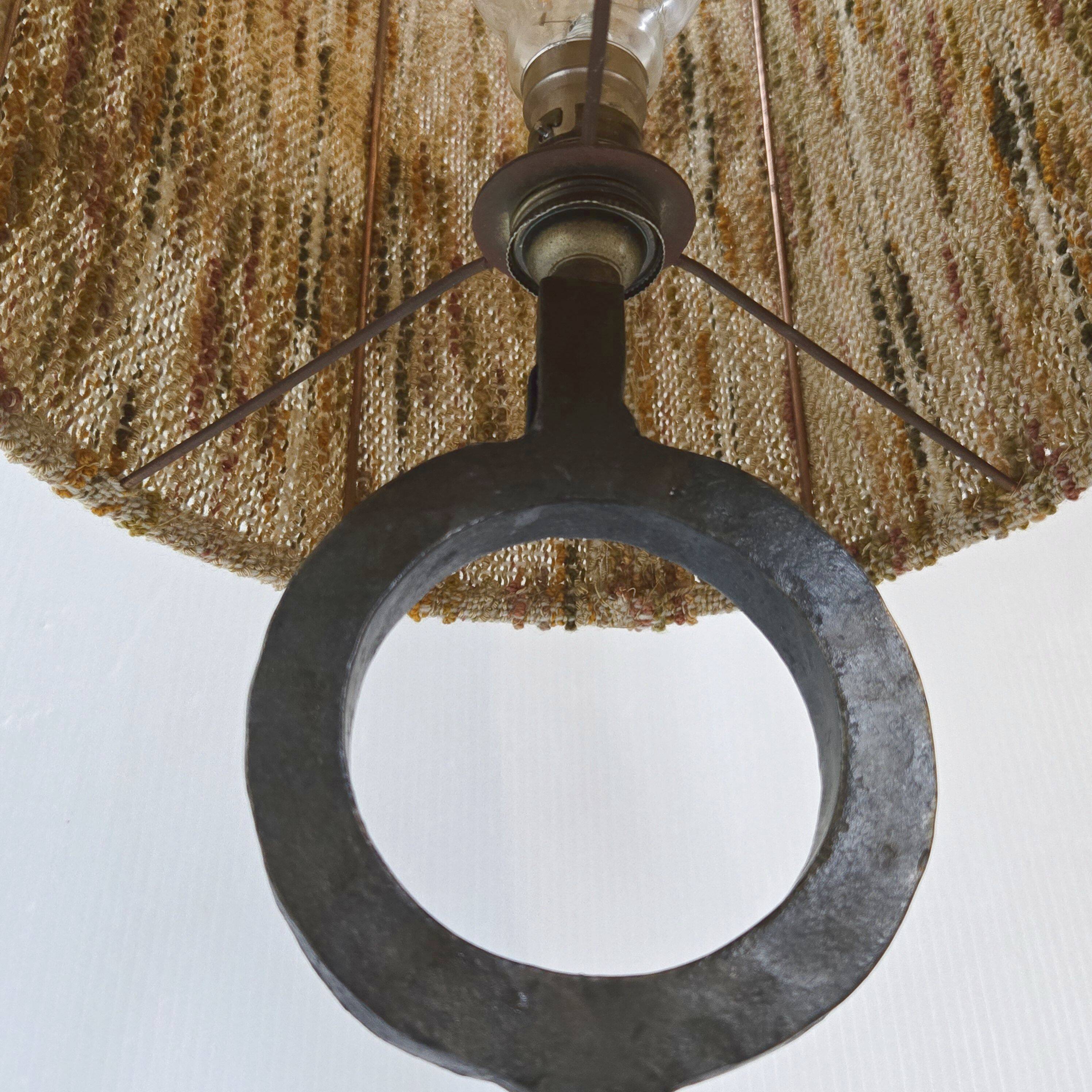 Vintage Brutalist Lamp 1970