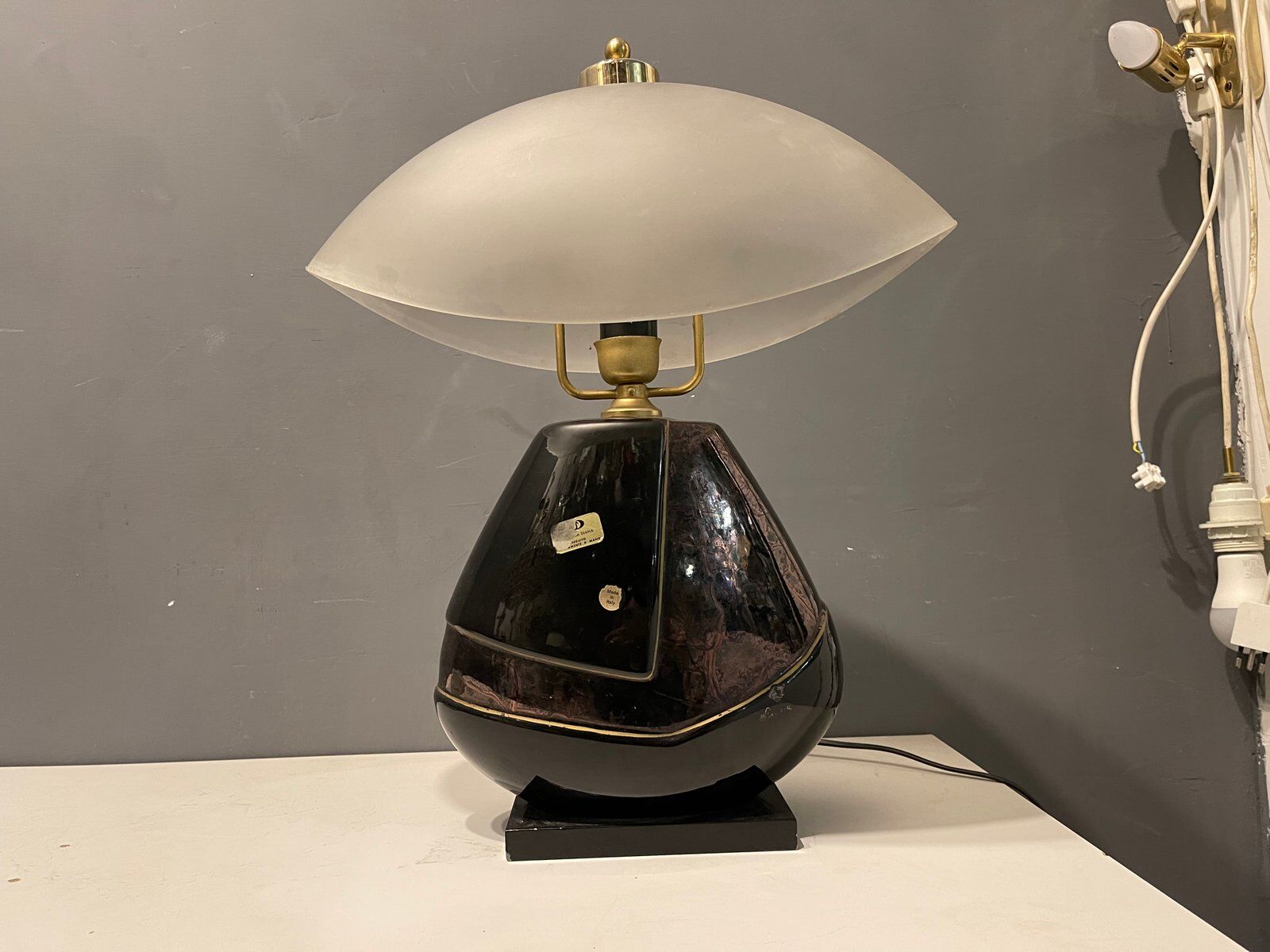 Mid-century Italian table lamp, 1970s