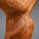Abstract biomorphic wooden sculpture 1978
