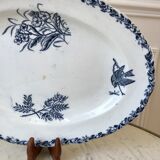 Oval dish Terre de Fer early nineteenth