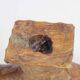 Anthroposophical candle holder in carved wood