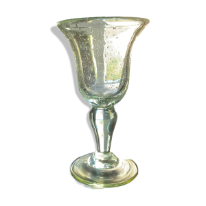 Verre à champagne bullé - biot