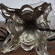 Art deco lamp their in glass paste