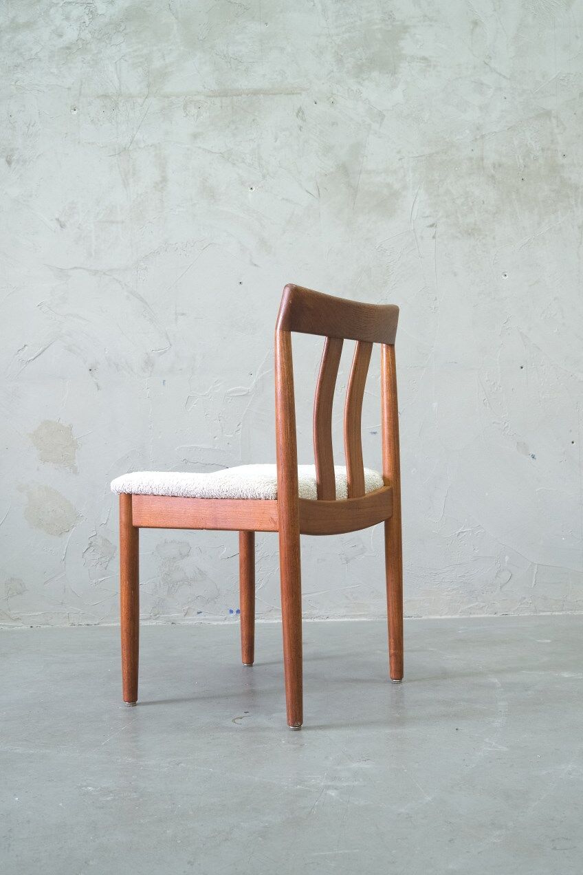 Mid-century teak dining chairs from Vamdrup stolfabrik, 1960s, set of 6