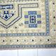 Beige & Blue Turkish Wool Rug sku 2290.