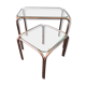 Pair of nesting tables or end of Space age sofa from the 80s