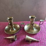 Hand candle holder