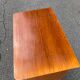 Wooden side table with drawer and storage, Louis Philippe style.