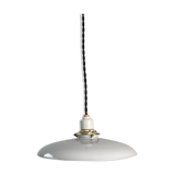 Old vintage opaline pendant lamp