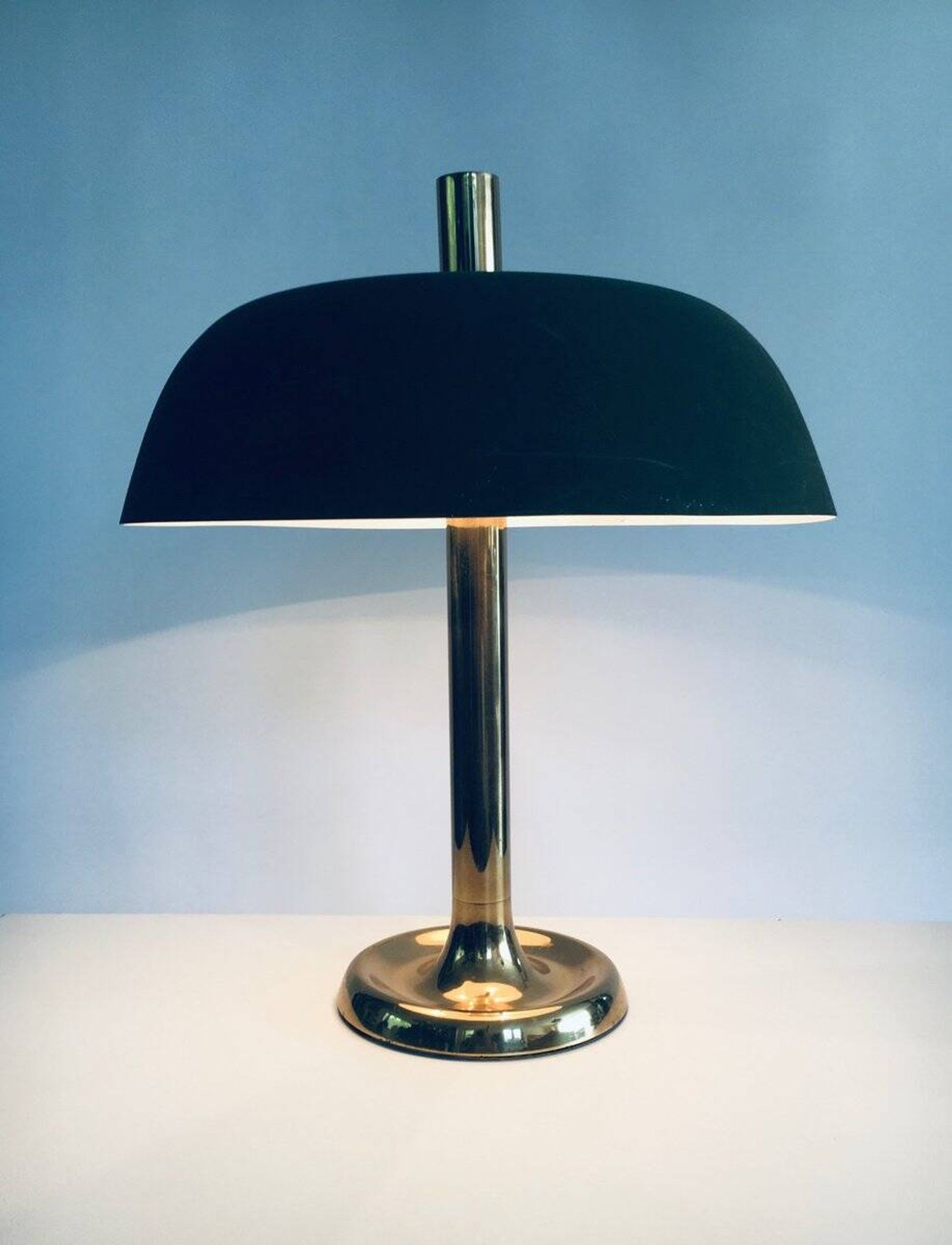 Midcentury Modern Mushroom Table Lamp by Egon Hillebrand, 1970s