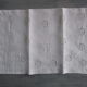 Old infant pillowcase embroidered/monogrammed cotton :49x33cm