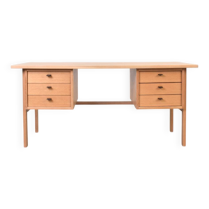 Bureau en chêne du milieu - svend