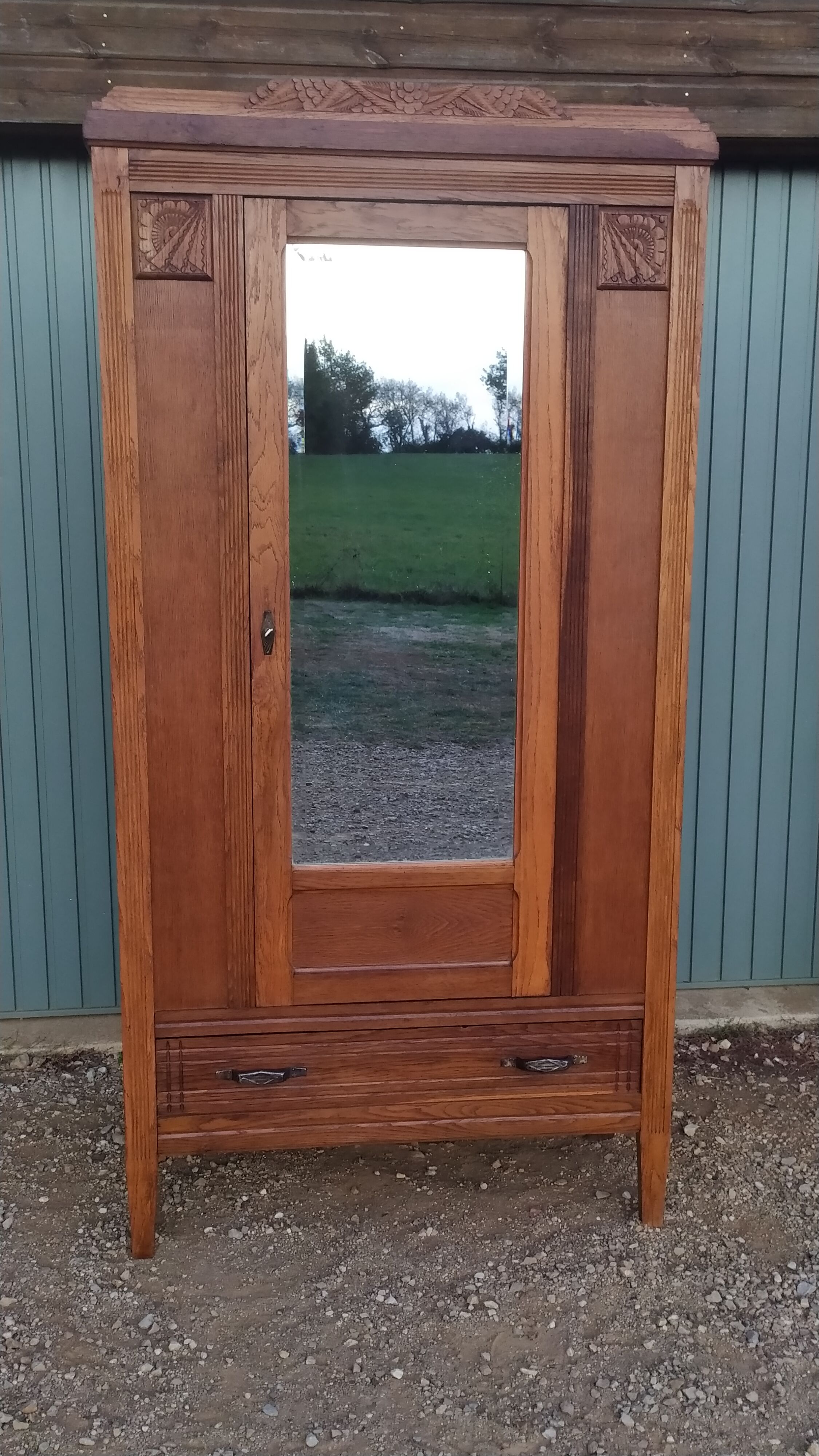 Parisian art deco wardrobe