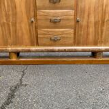 Enfilade buffet art déco louise pied central 1940 200cm