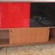 Buffet in teak doors sliding