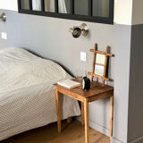 Small renovated wooden table