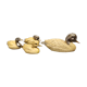 Silver plated duck sculptures by Malevolti, 1960