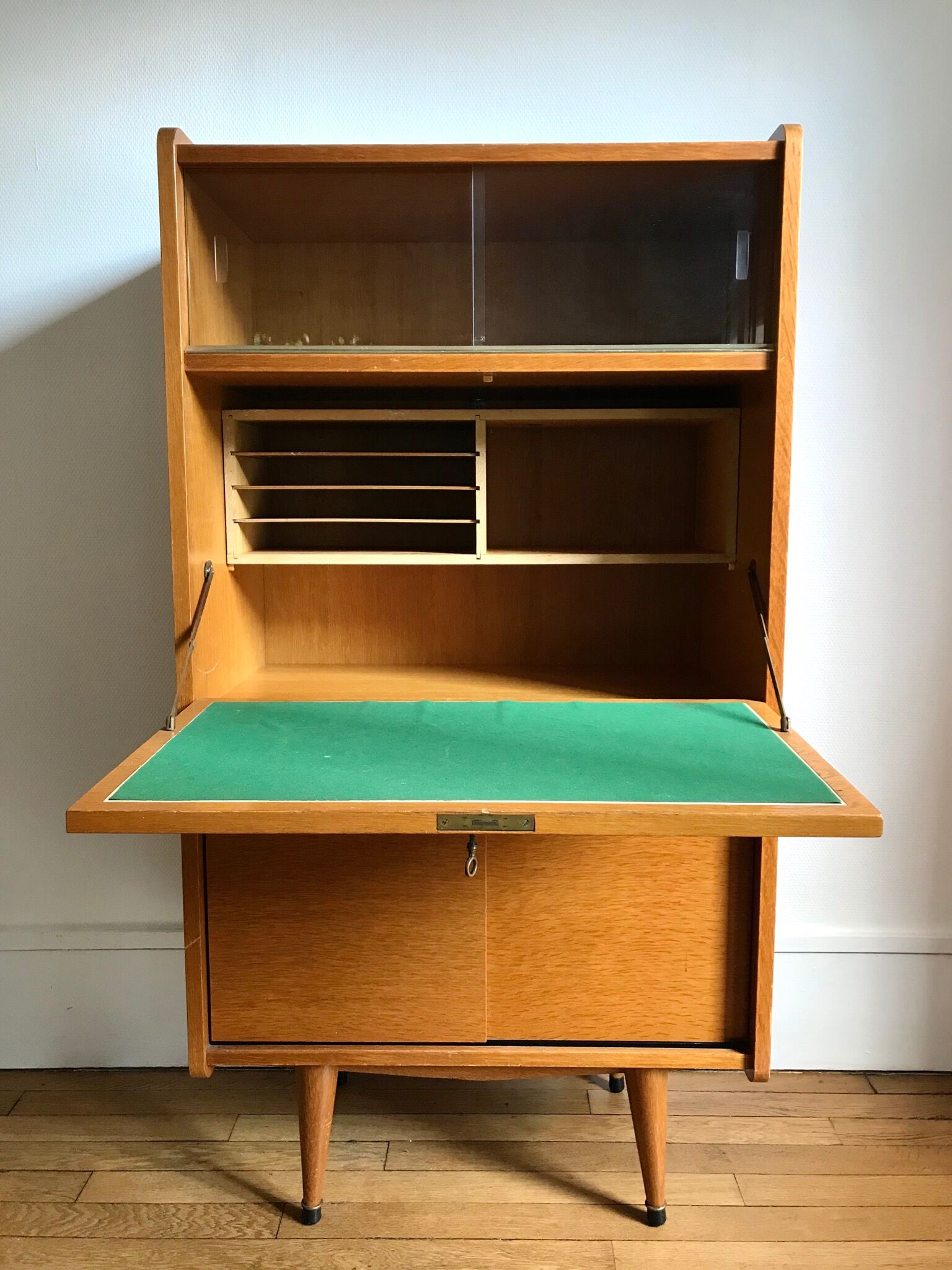Meuble secrétaire bureau année 50/60 design