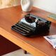 Bureau danois en teck vintage – Domino Møbler (années 60)