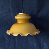 Art Deco opaline pendant light