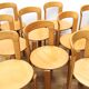 Suite of 10 Bruno Rey chairs, Kusch CO
