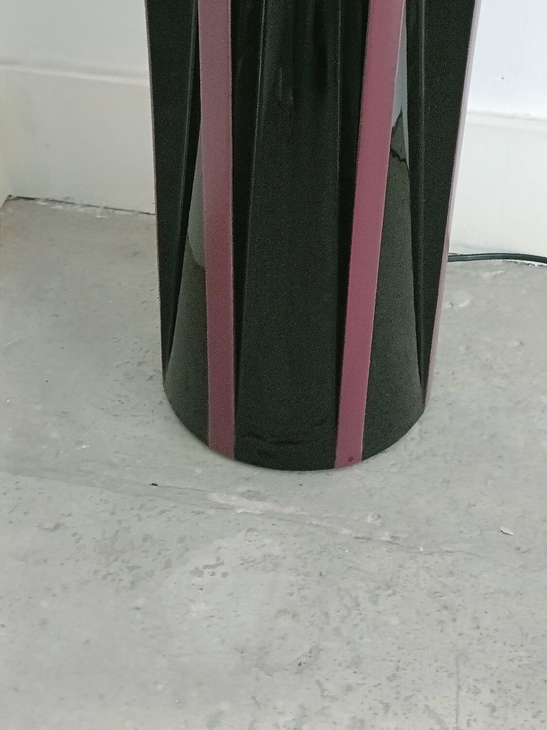 Kostka ceramic lamp base