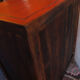 Mid century Chinese painted cabinet with 2 doors and 2 drawers