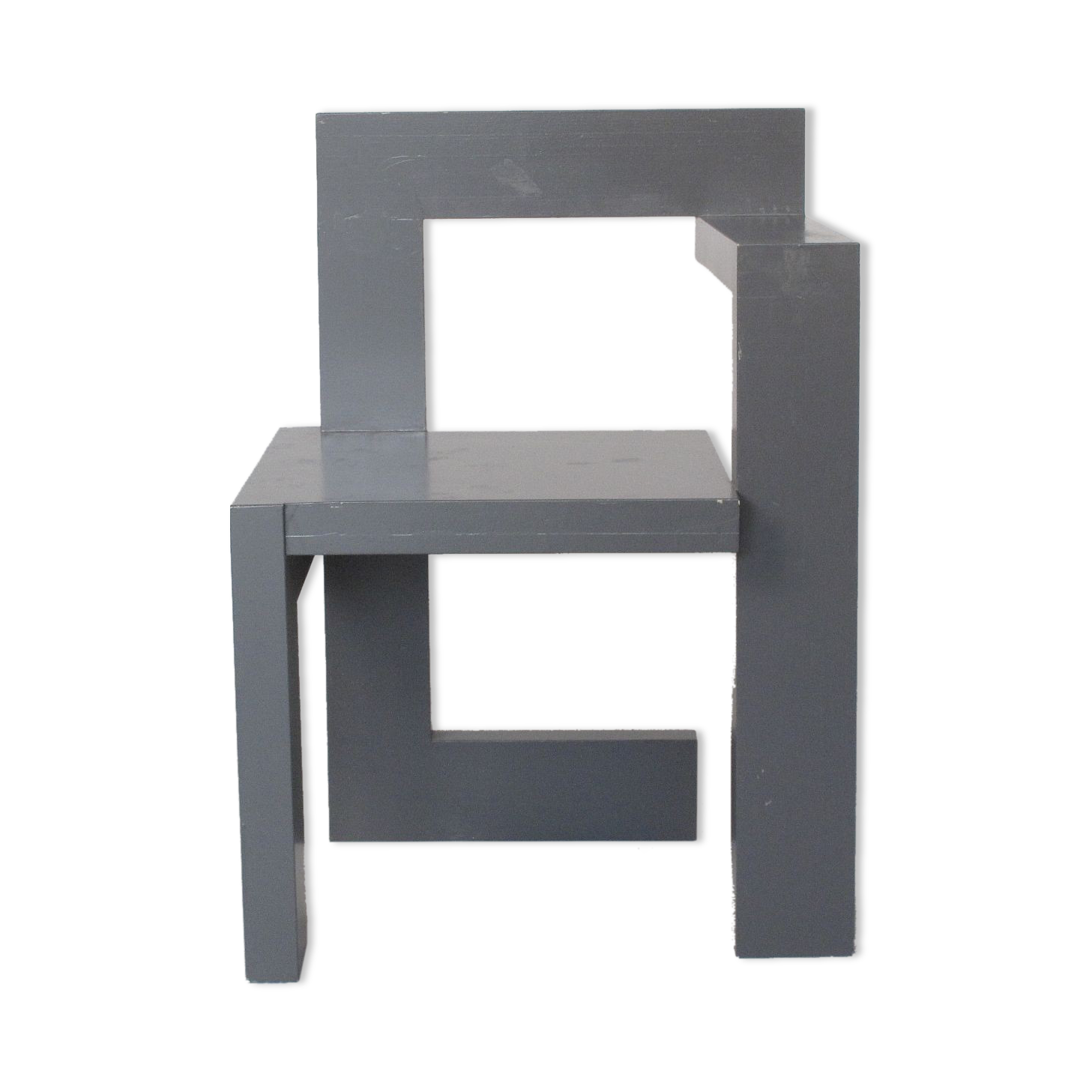 Modernist Chair in Oak Wood