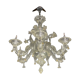 Rezzonico chandelier, venice, gilded murano glass circa 1920