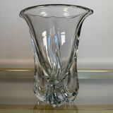 Openwork crystal vase from the 60s/70s