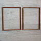Pair of frame with baguette doucine nineteenth