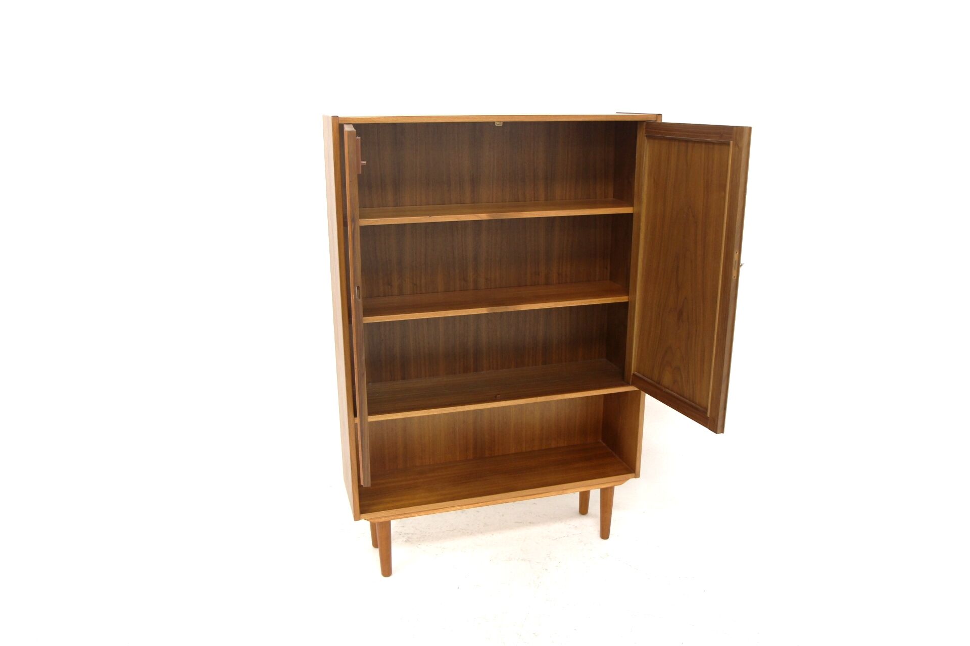 Scandinavian walnut cabinet Sweden 1960