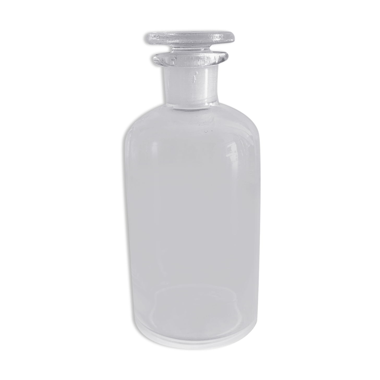 Glass apothecary bottle