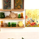 Huile sur toile vintage