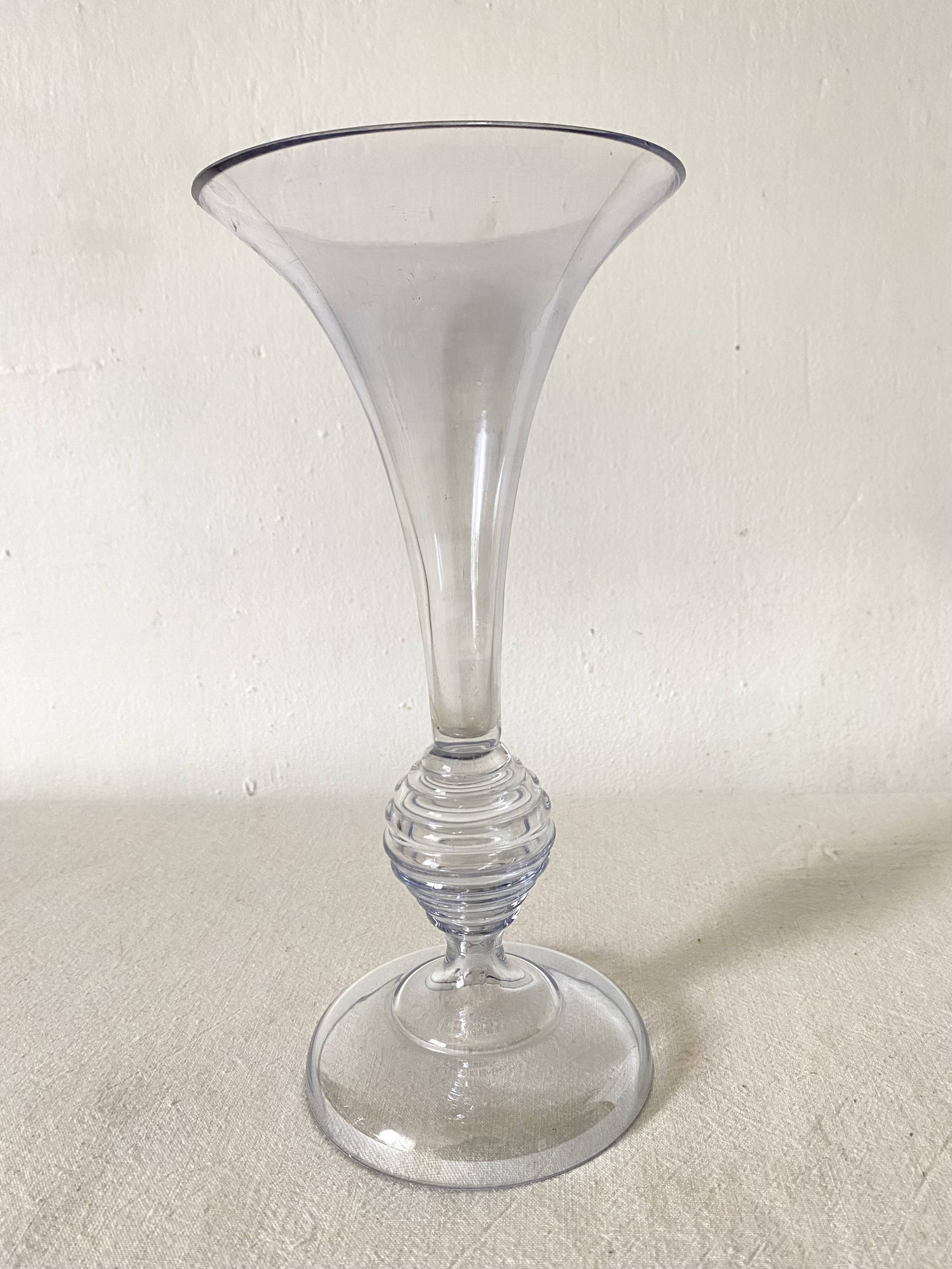 Antique cornet vase 26 cm