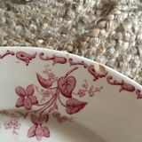 Flat plates Digoin Sarreguemines model "Margot"