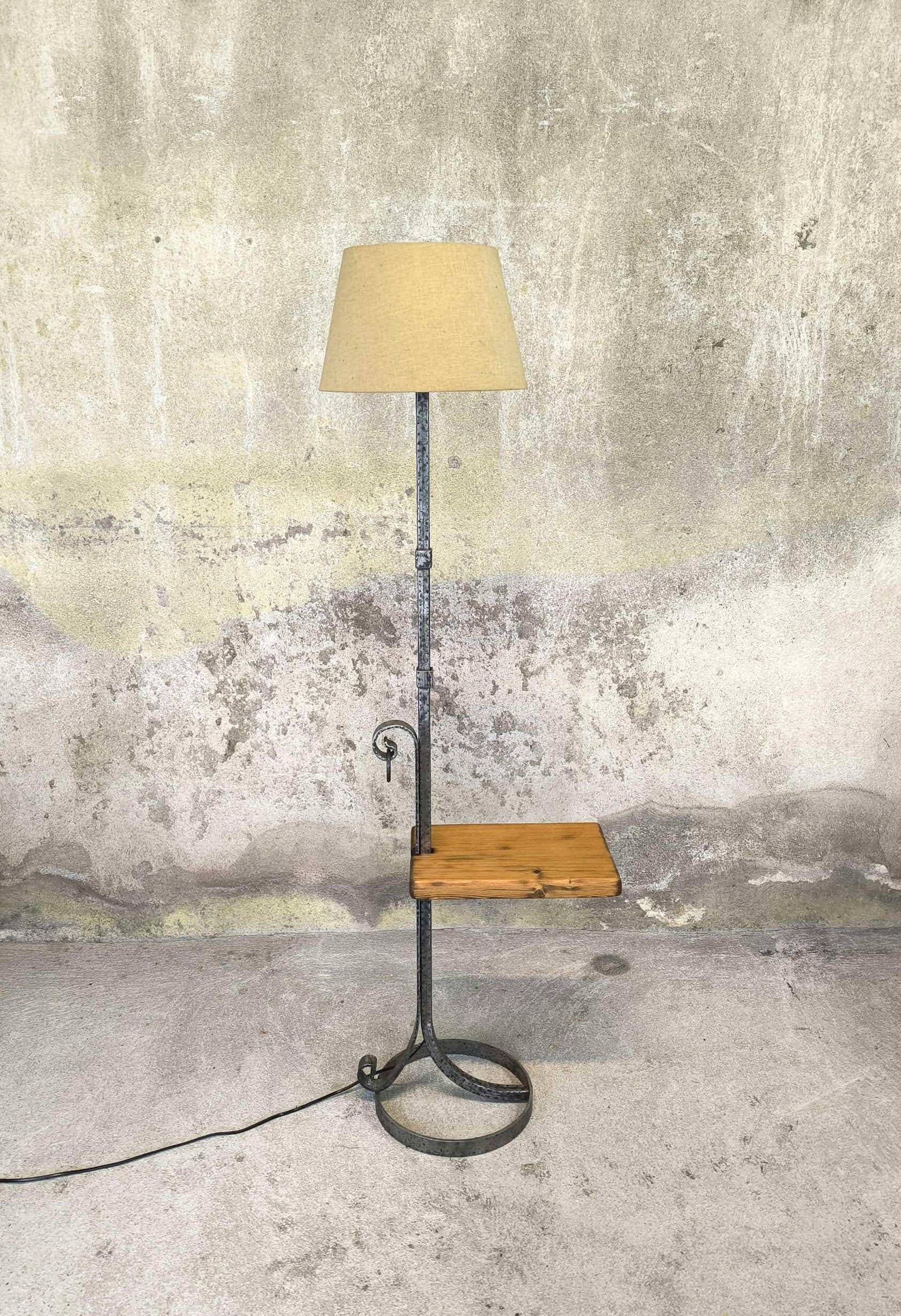 Jean Pierre Ryckaert Brutalist Vintage Floor Lamp