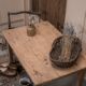Table basse de ferme