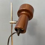 Lampe de bureau space age ajustable marron