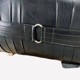 3 Room Living Room, Italy 1970/80 Black “adriano Piazessi”