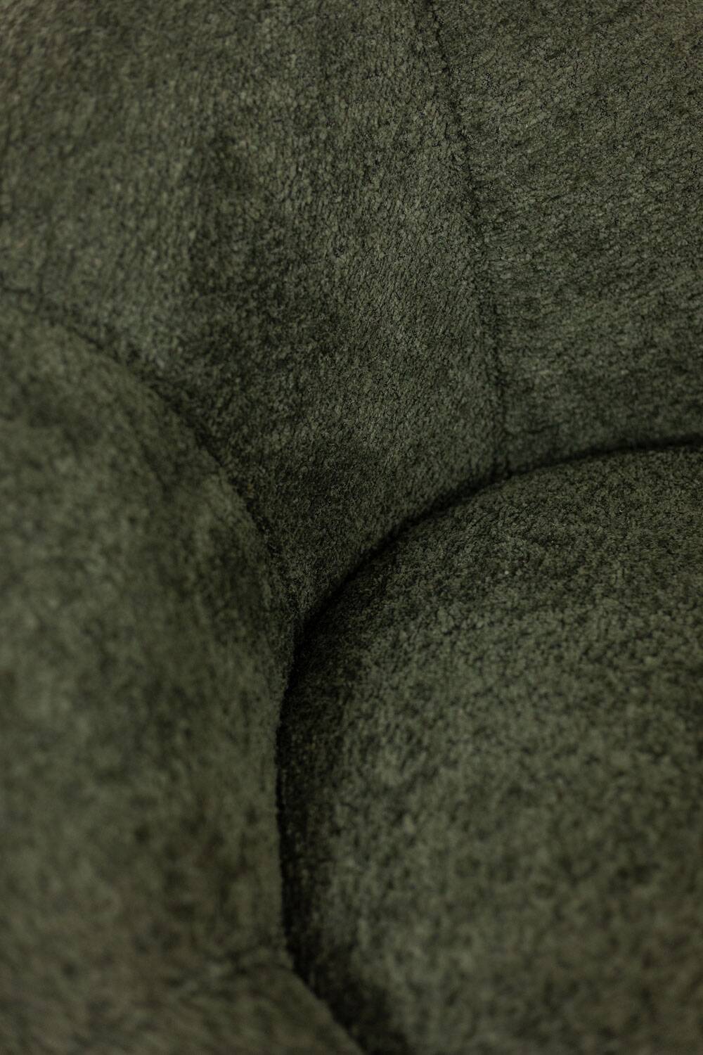 Pair of armchairs in bouclette fabric. Contemporary.