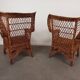 Rattan lounge
