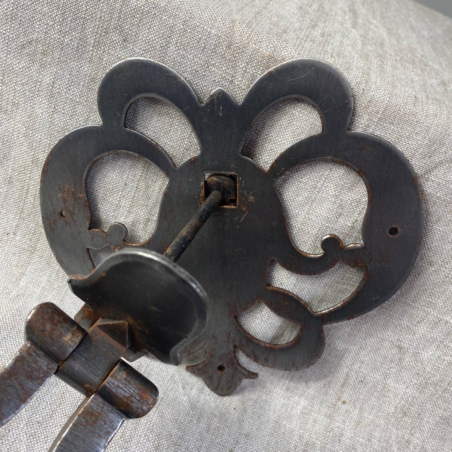 Metal door knocker