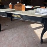 Solid oak style desk