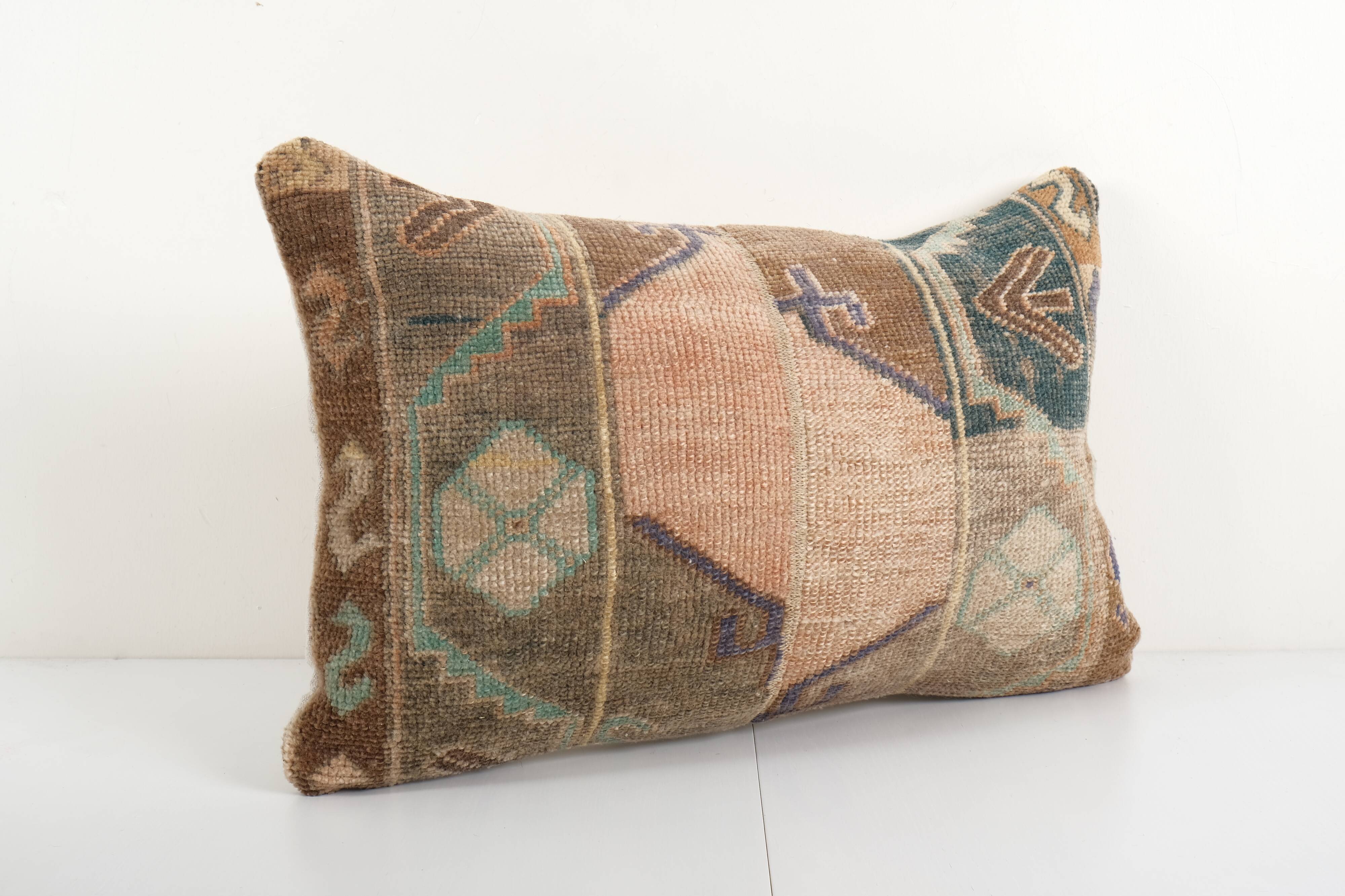 Anatolian bedding rug pillow